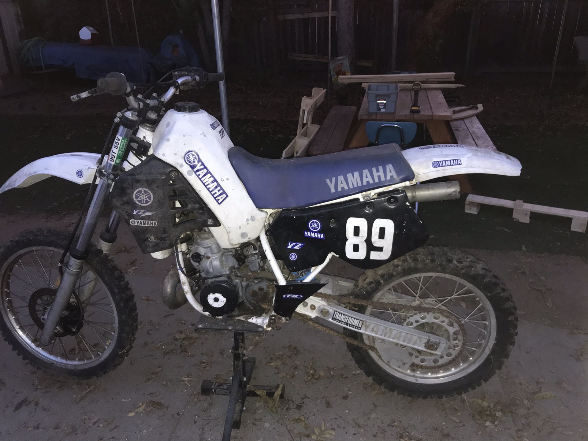 1986 Yamaha 250