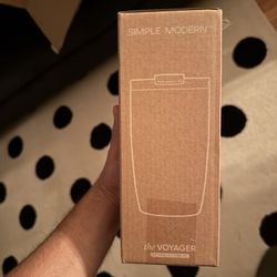 Simple Modern Voyager 16oz Tumbler - Black, New in Box