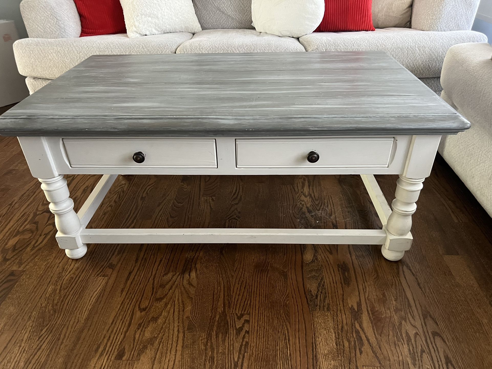 Solid Wooden Distressed, Coffee And End Table