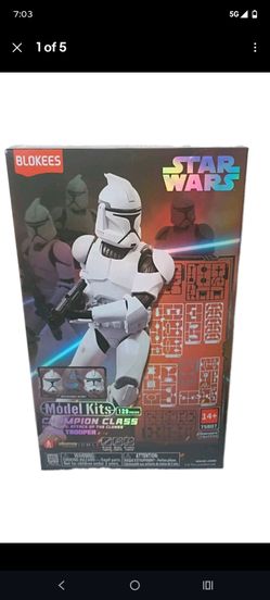 Blokees Star Wars Clone Trooper  Champion Class CC07 Model Kit