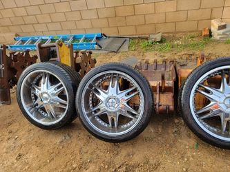 24 In Rims & Tires