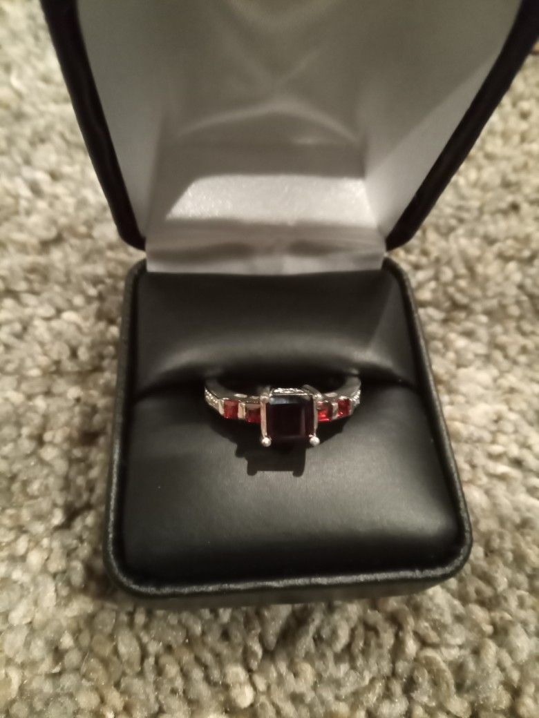 Sterling Silver With Rubies All Jewelry Sterling Silver