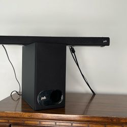 Polk Soundbar And Subwoofer Set