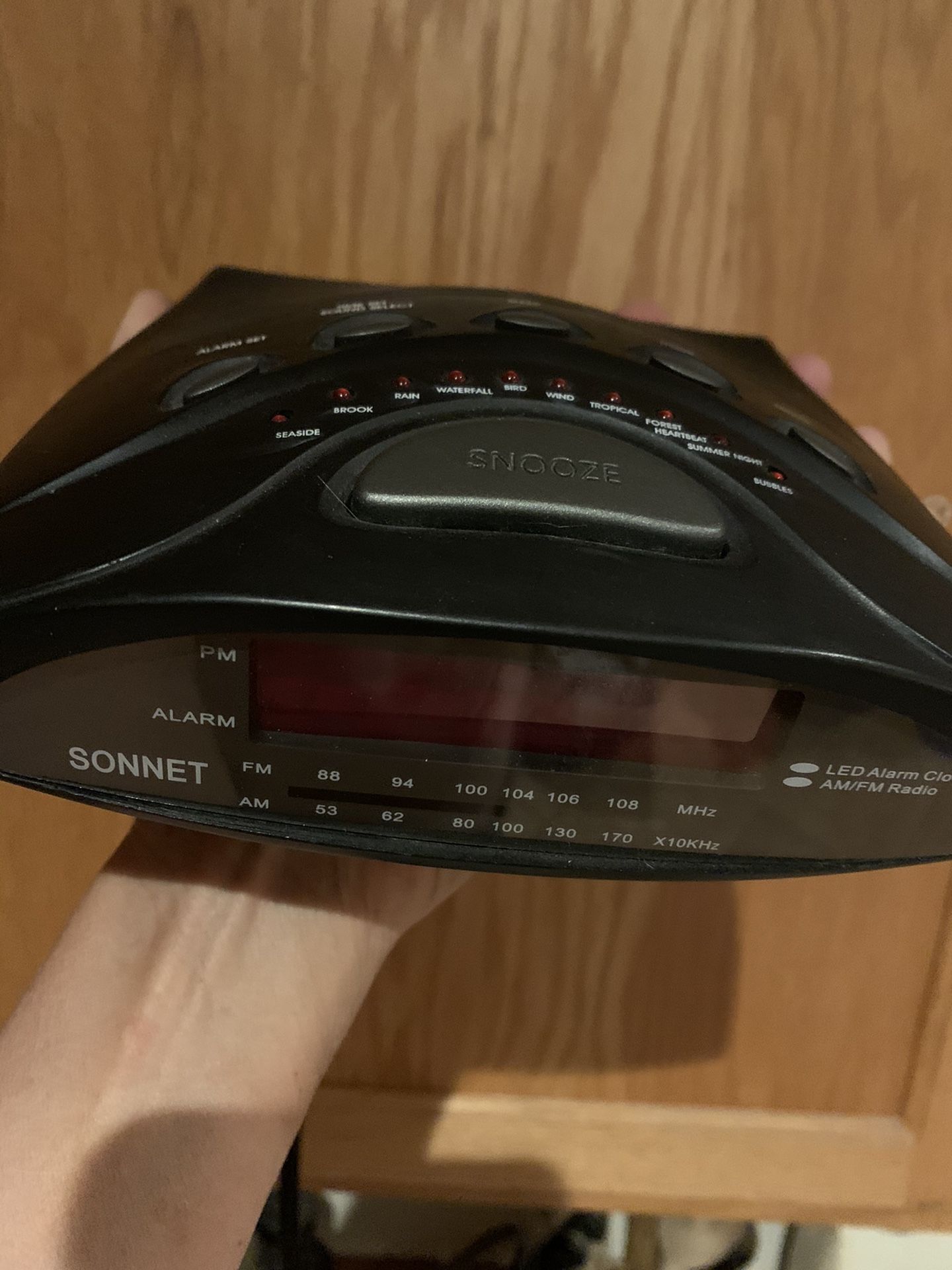 Sonnet Alarm Clock