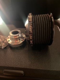 LSA 2.45" 8 Rib ZPE GripTec Pulley & Hub Kit