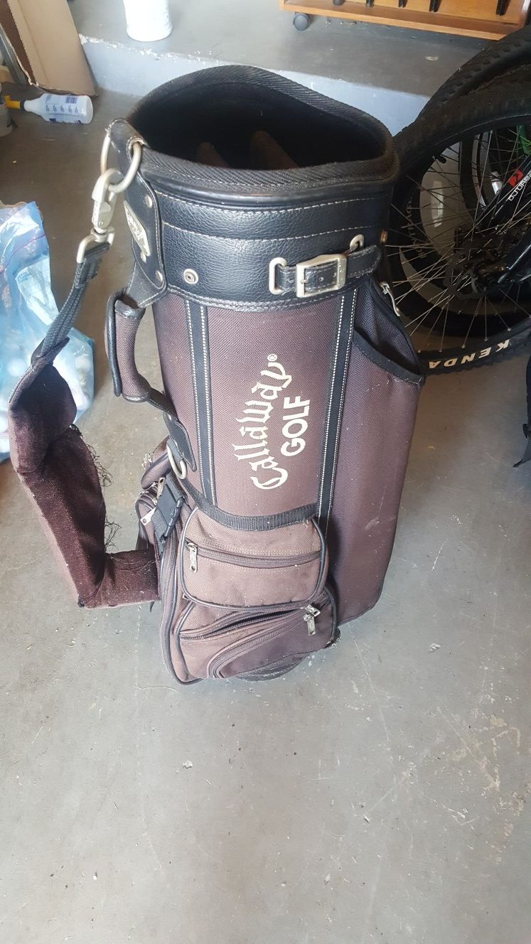 Free golf bag