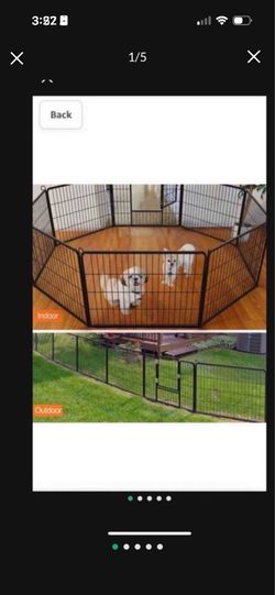 8 PANEL 24” TALL HEAVY DUTY DOG PLAYPEN NEW