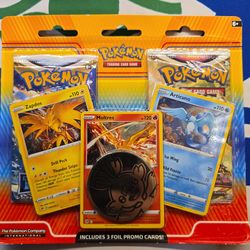 Pokemon Silver Tempest And Astral Radiance Legendary Birds Blister Pack