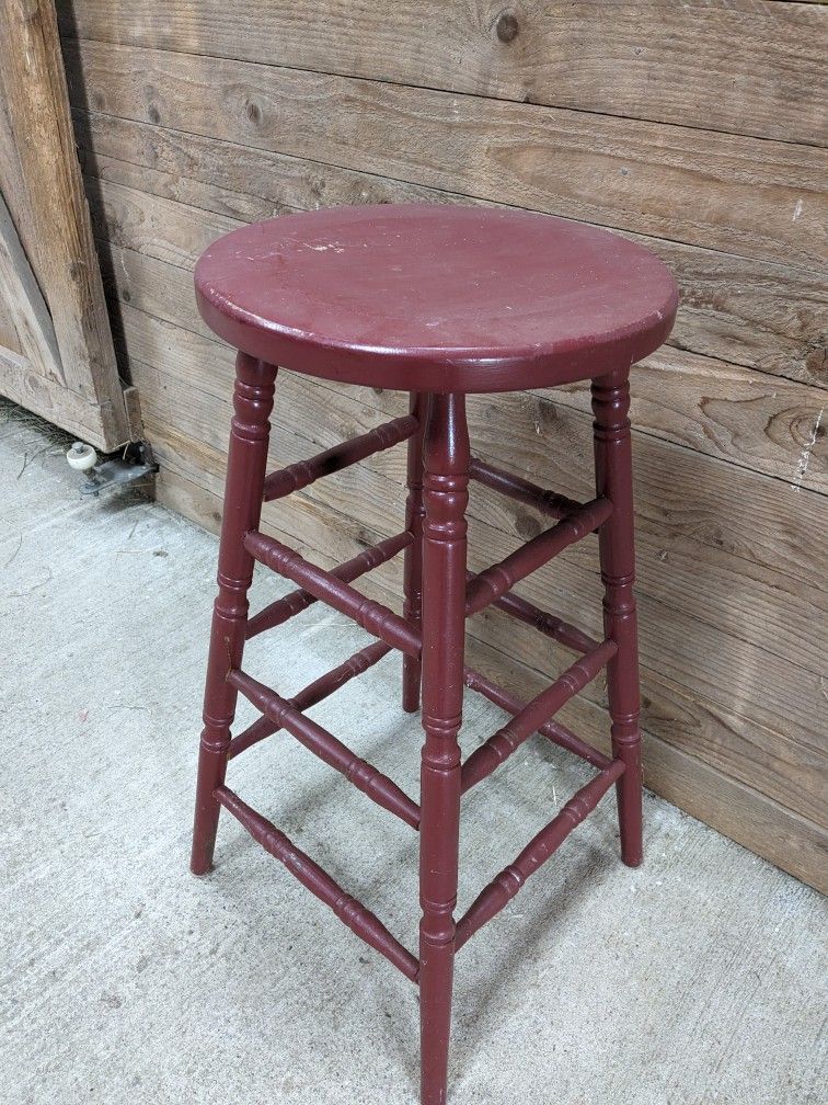 Wood Stool