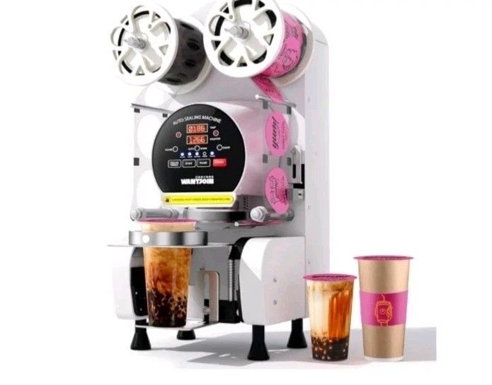WantJoin 92Z Full Automatic Cup Sealing Machine – Commercial Boba Sealer
