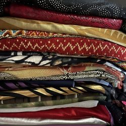 Calling Out Artists & Designers! Assorted Fabric Yardage Lot – Georgette, Velvet, Cotton, Mesh & More – $3/Yard (By Appointment) 