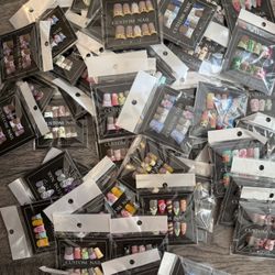 $6(buy 5 Get 1 Free)Duck/Square/Almond Press On Nails