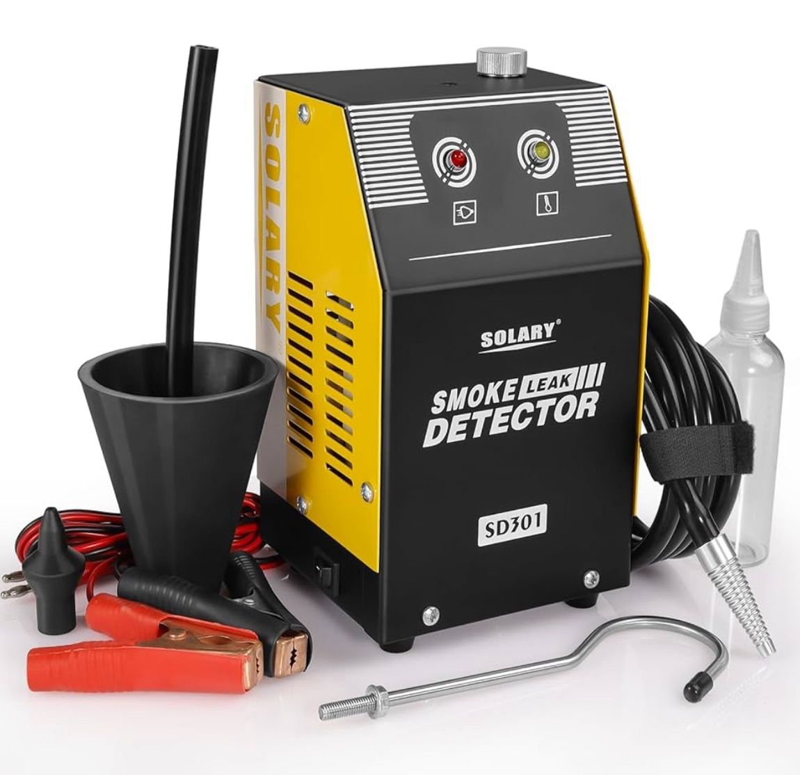 Solary Automotive Smoke Machine Leak Detector - 12V DC EVAP Vacuum