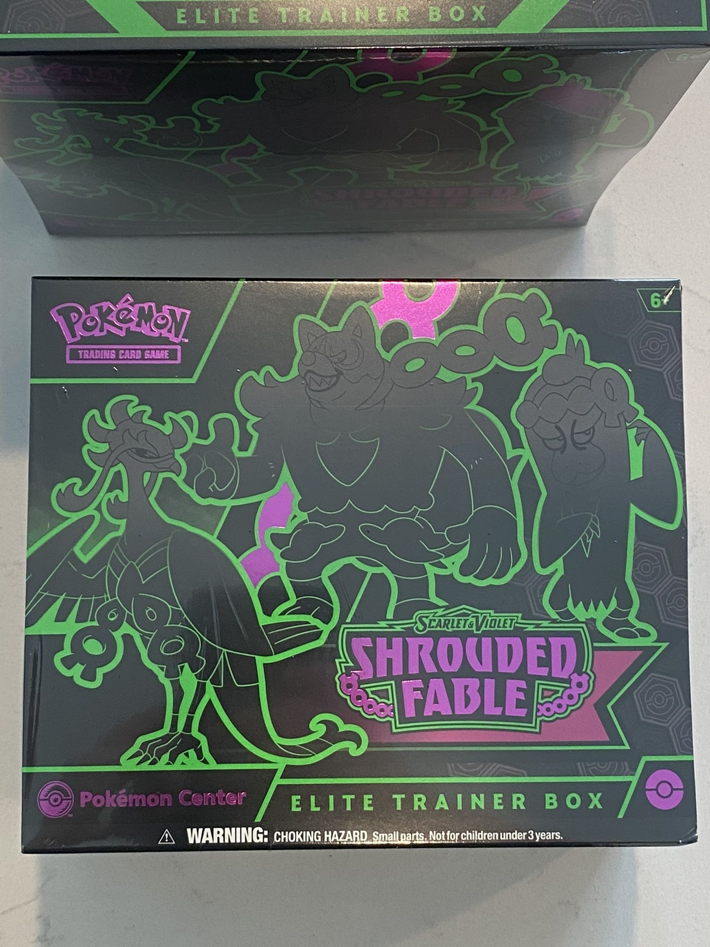 Shrouded Fable Pokemon Center Elite Trainer Box 