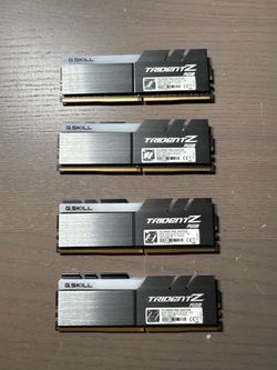 G.Skill Trident Z RGB 32GB RAM (4 x 8GB) DDR4-3000 CL16-18-18-38