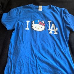 dodgers x hello kitty night 2017 shirt