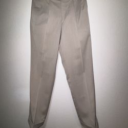 Tan Dress Pants. - 32