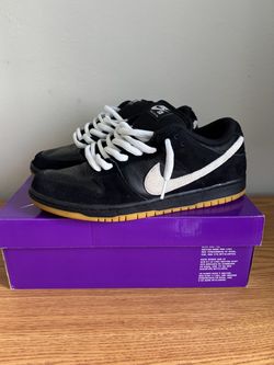 Nike Dunk Low Pro SB black white gum