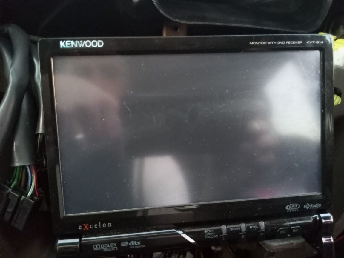 Kenwood DVD. Excelon Kvt-814 Top Of The Line