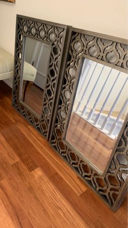 Matching pair of mirrors