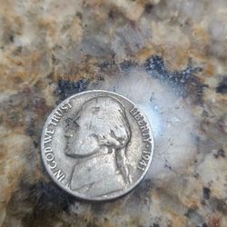 1941 Jefferson Nickel Monticello D