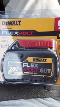 DeWalt flex volt 6.0 battery
