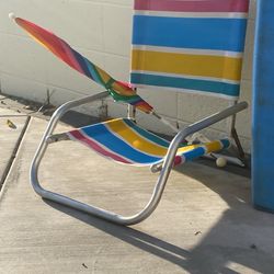 Beach Chair And Umbrella