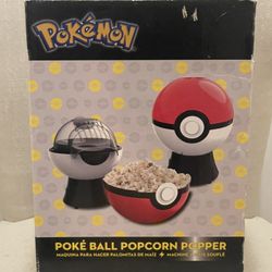 Pokémon Poke Ball Popcorn Popper Maker Machine - Excellent Condition