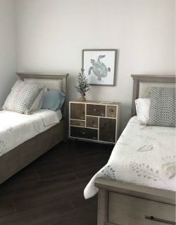 Twin beds