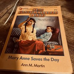 Vintage 1986 The Babysitters Club Series Book #4