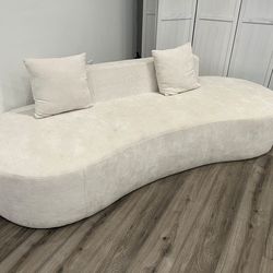 White couch