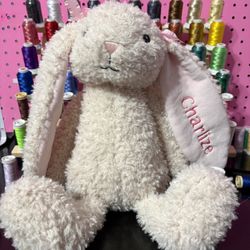 Personalized Embroidery Bunny