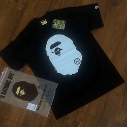 Bape Black/White Tee