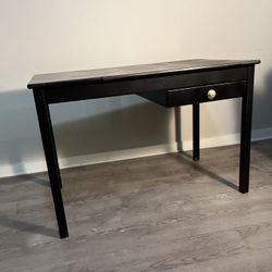 Matte Black Wood Desk (FREE DELIVERY)