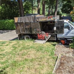 2009 FORD F550 DUMP TRUCK, DUMP BED