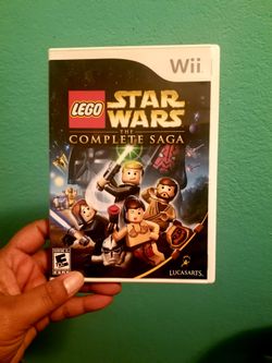Lego Star Wars Wii Video Game..dated E...Good condition!