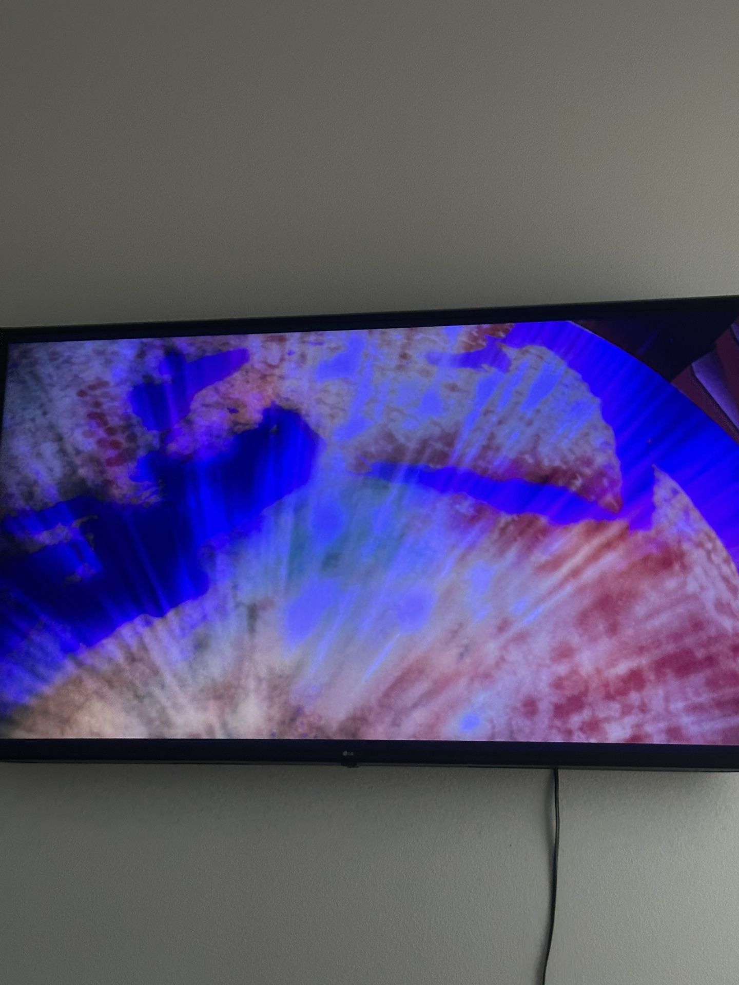 65” LG Smart TV – Excellent Condition