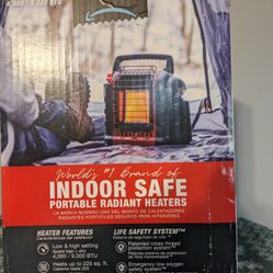 Mr.Heater Indoor Safe Portable Comes With Propane