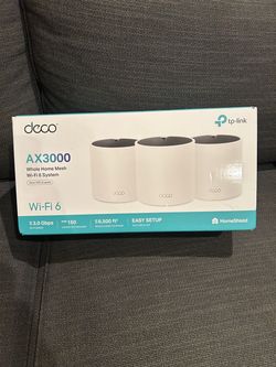 Deco ax3000 whole home mesh