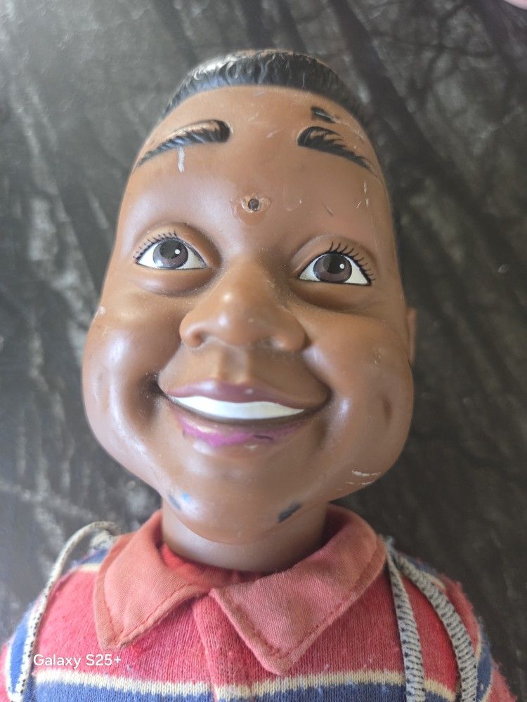 WORKS Vintage 1991 Steve Urkel Pull-String Talking Figure Doll Family Matters Toy 17"