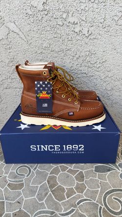 WORK BOOTS THOROGOOD SOFT TOE SIZE 8.5 MENS