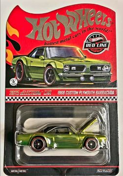 Hot Wheels Red Line Club 1968 Custom Plymouth Barracuda