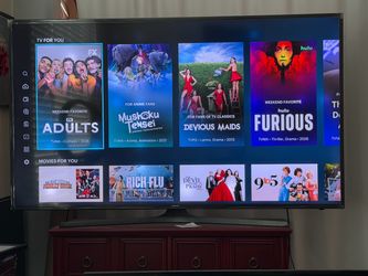Samsung Large Flat Screen Smart TV