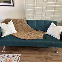 MCM Green Sofa/Futon