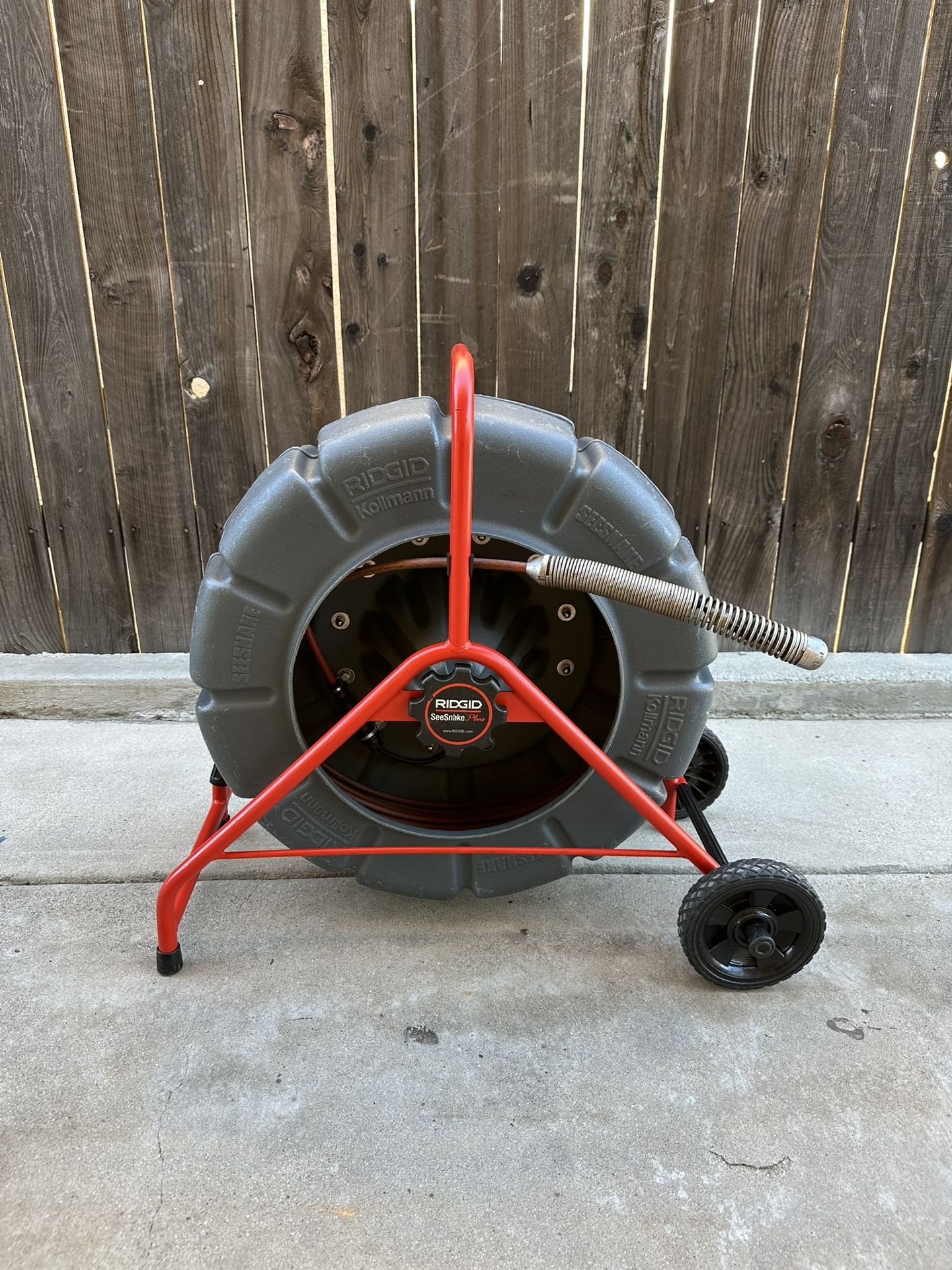 Ridgid Seesnake Standard 200ft Sewer Camera Reel Counter Plus