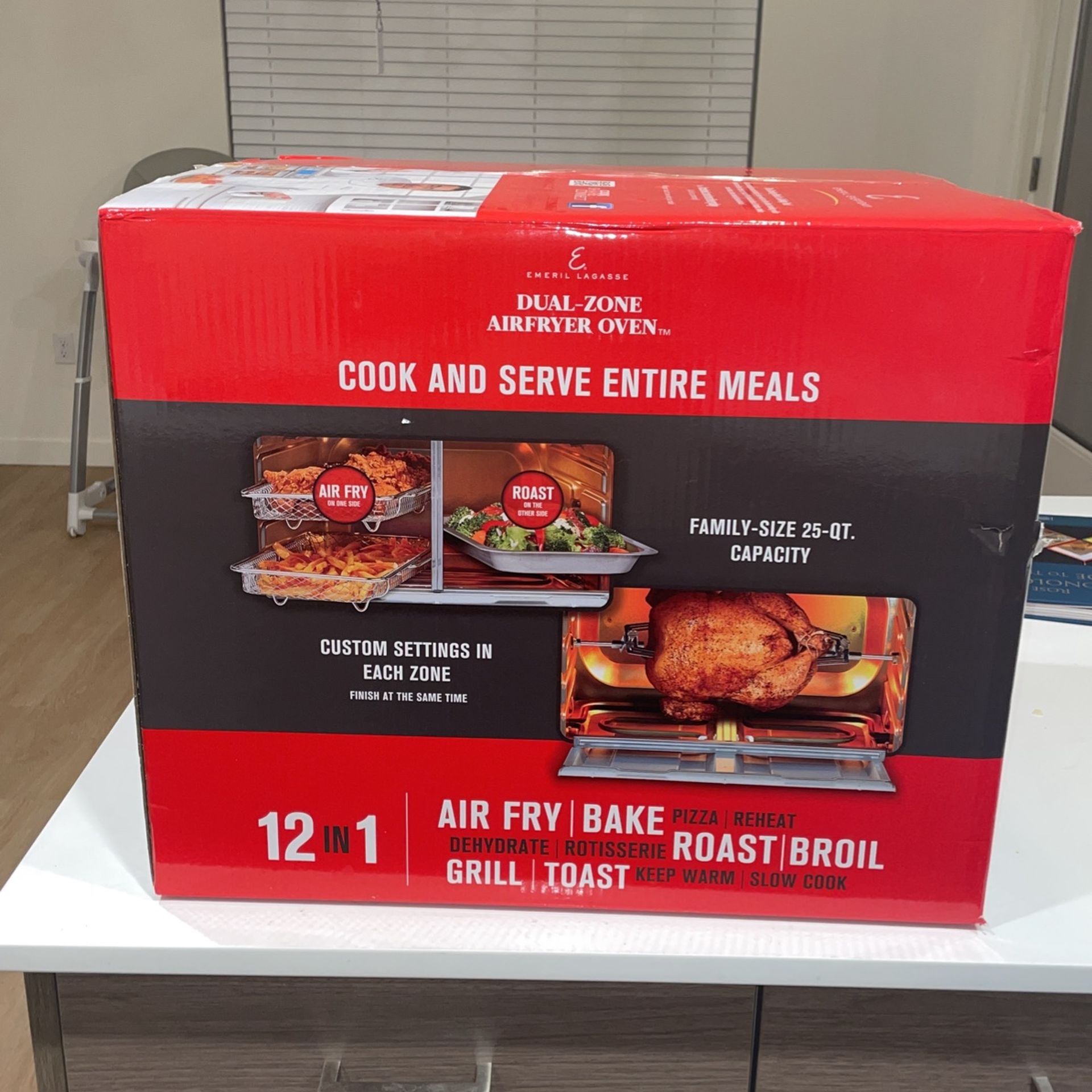 Dual Zone Air Fryer Oven