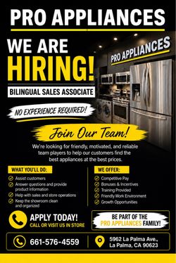 We’re Hiring
