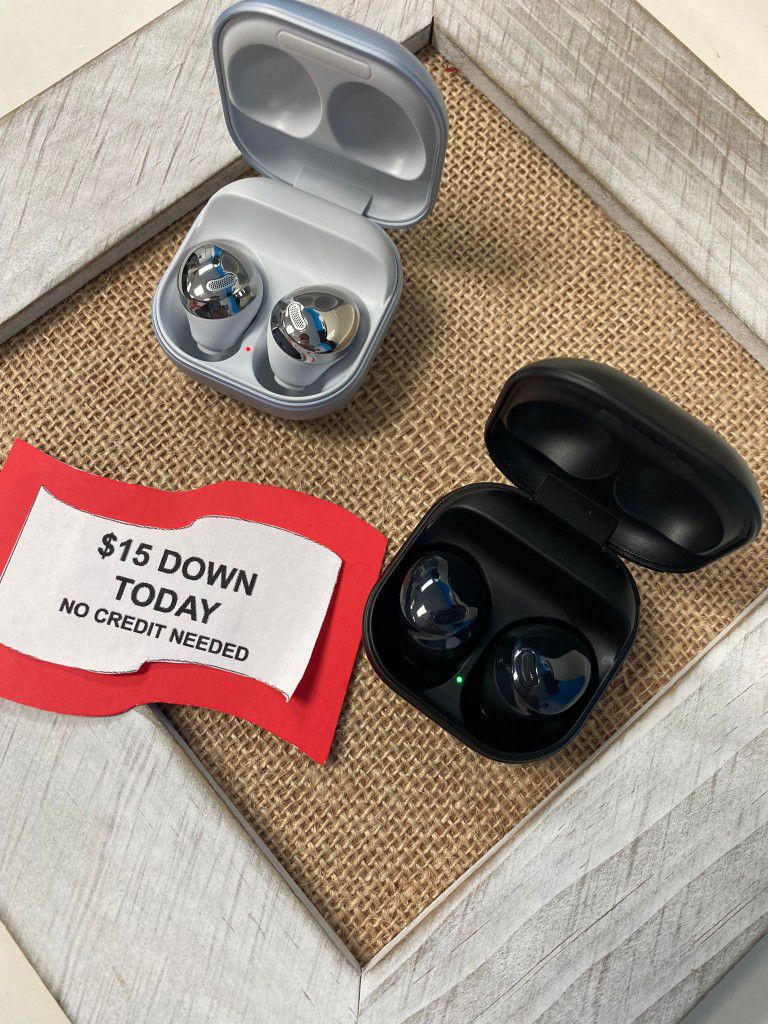 Samsung Galaxy Buds Live Headphones -PAYMENTS AVAILABLE-$1 Down Today 