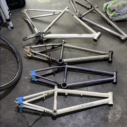 BMX FRAMES AND BMX PARTS FOR SELL