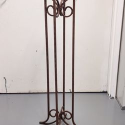 Wrought Iron 42 Inch Tall Plant Stand